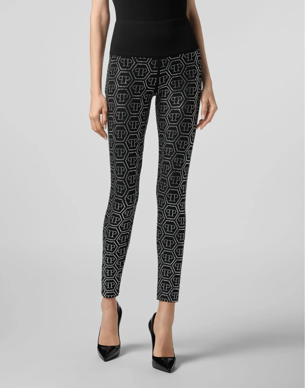 Leggings All over PP, цвет: Черный