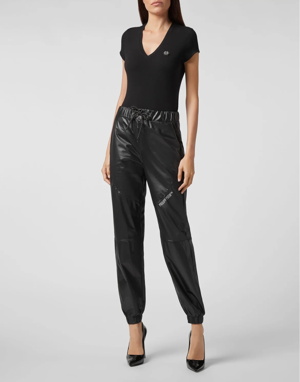 Nylon Jogging Trousers Philipp Plein TM, цвет: Черный