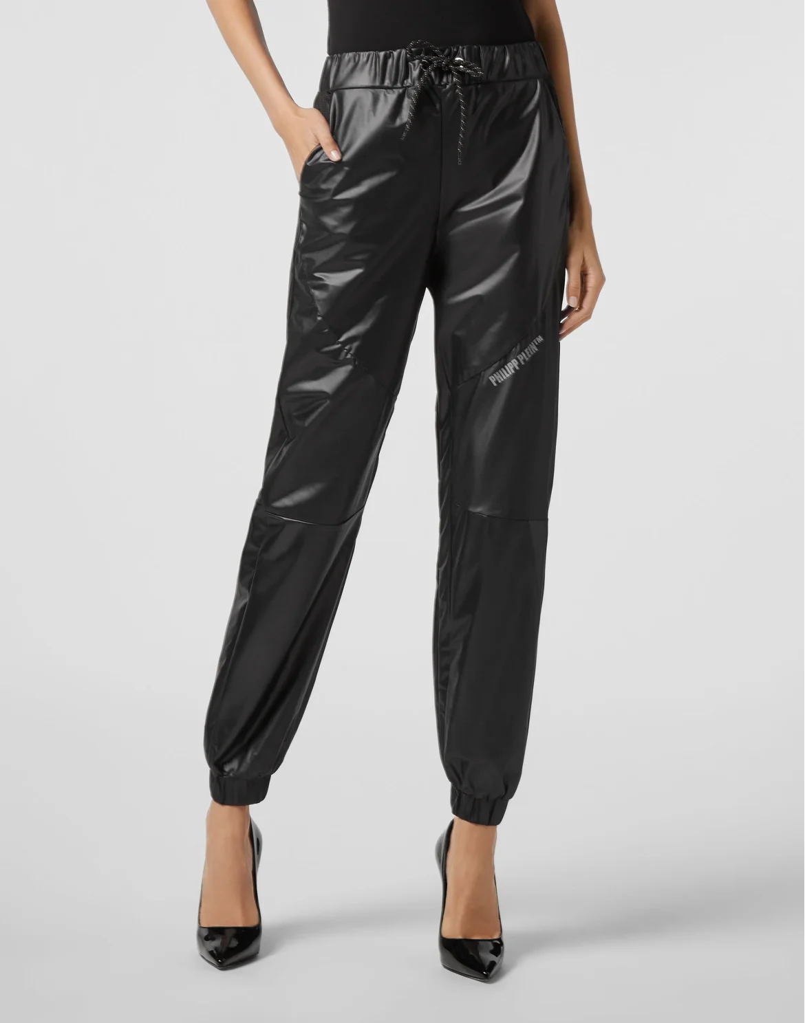 Nylon Jogging Trousers Philipp Plein TM, цвет: Черный