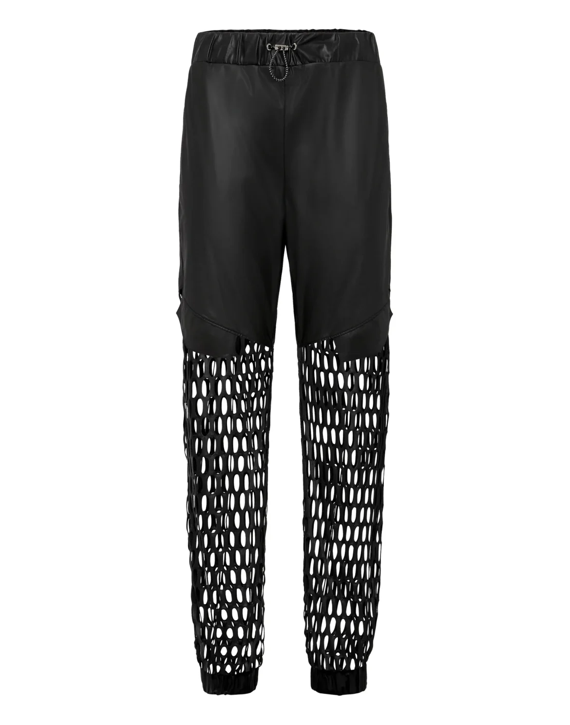 Nylon Jogging Trousers Metal Sport, цвет: Черный