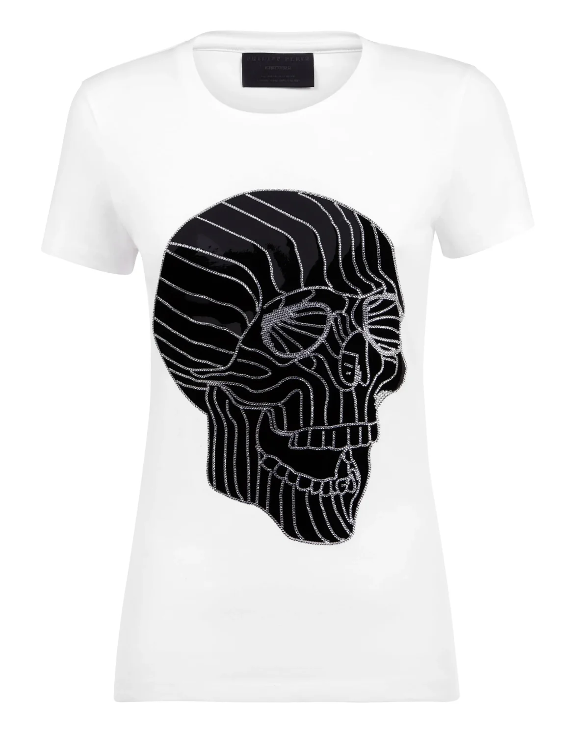 T-shirt Round Neck SS Skull, цвет: Белый