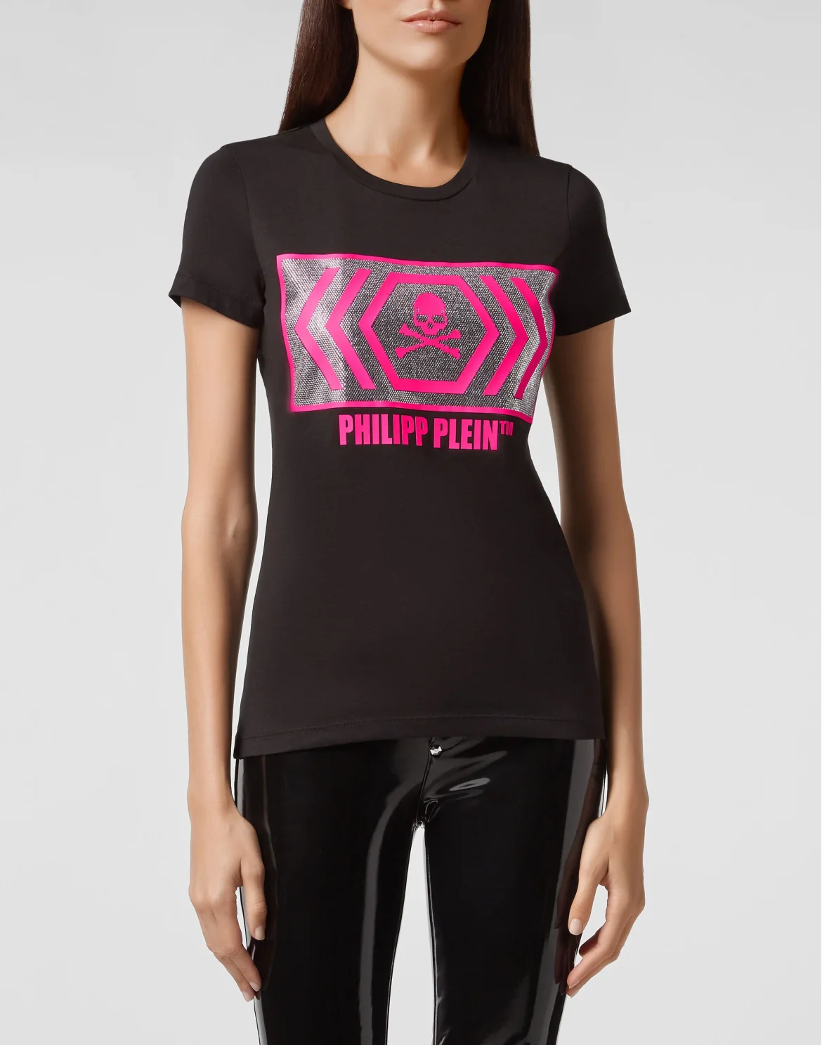 T-shirt Round Neck SS Philipp Plein TM, цвет: Черный