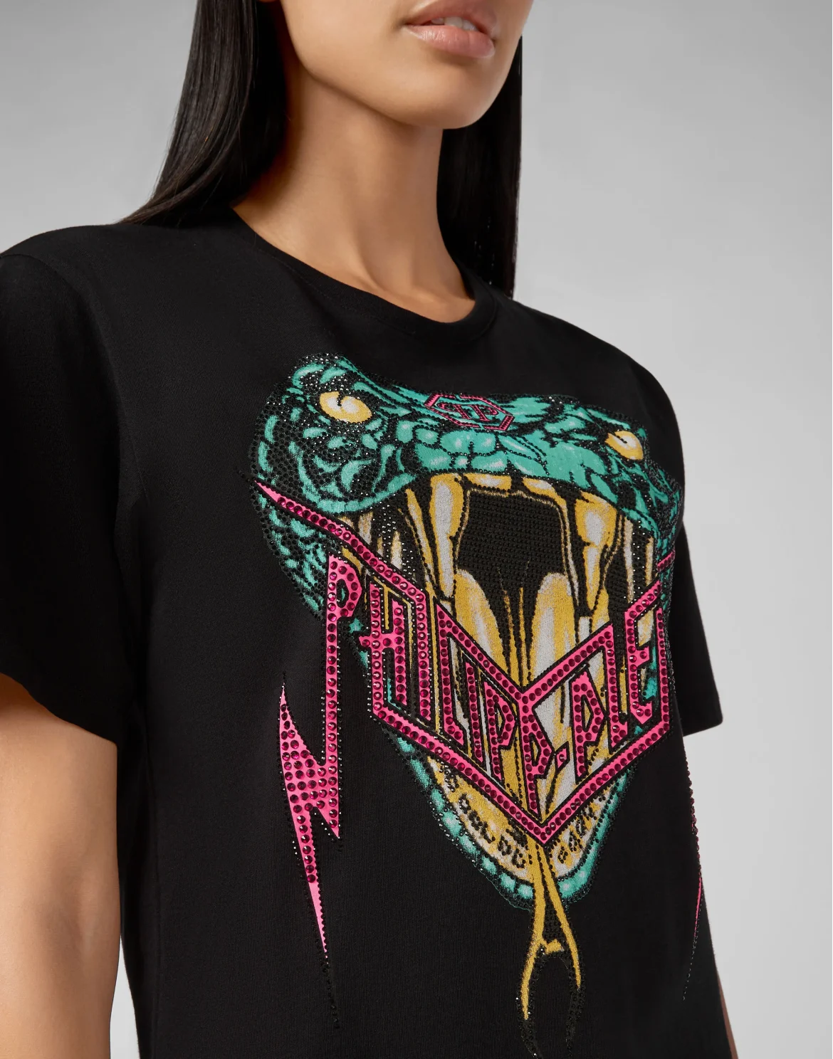 T-shirt Round Neck SS Thunder, цвет: Черный