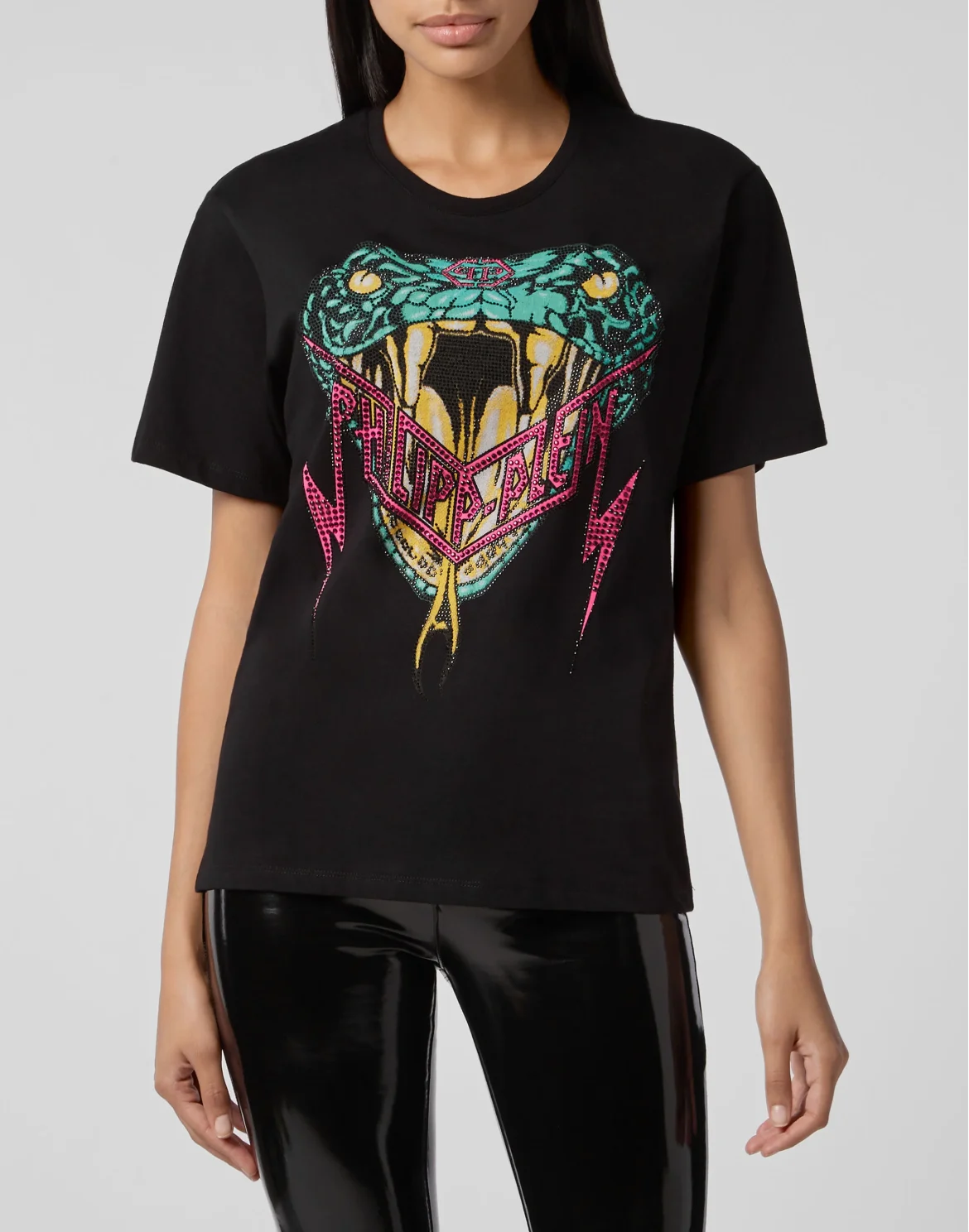T-shirt Round Neck SS Thunder, цвет: Черный