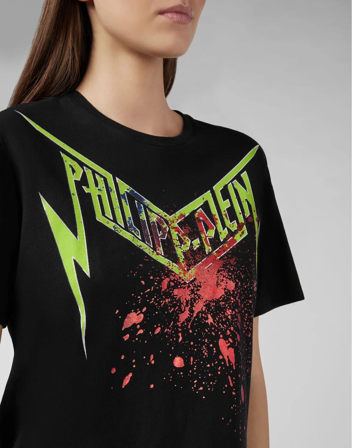 T-shirt Round Neck SS Thunder, цвет: Черный