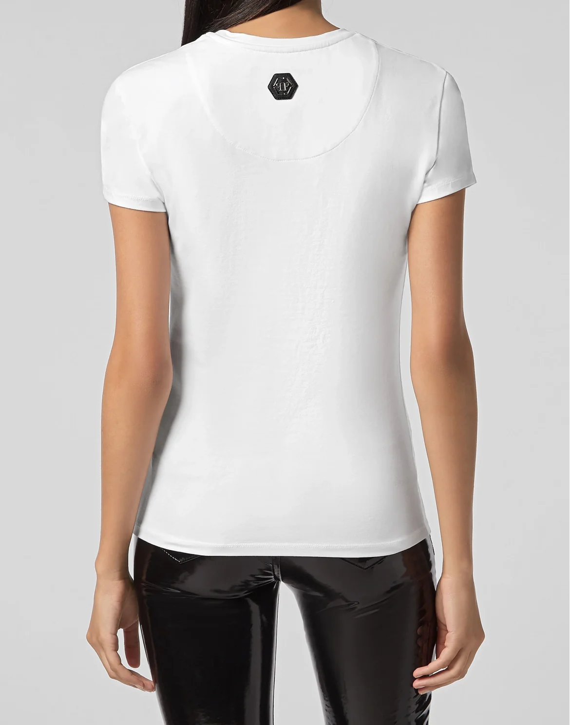 T-shirt Round Neck SS Plein Addict, цвет: Белый