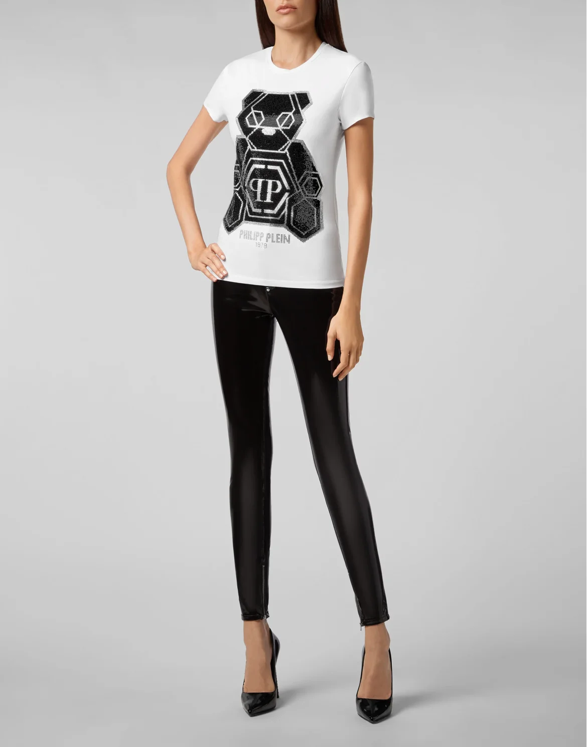 T-shirt Round Neck SS Teddy Bear, цвет: Белый