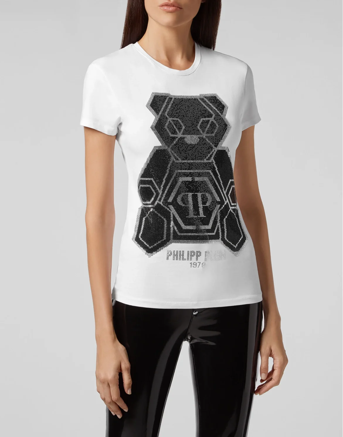 T-shirt Round Neck SS Teddy Bear, цвет: Белый