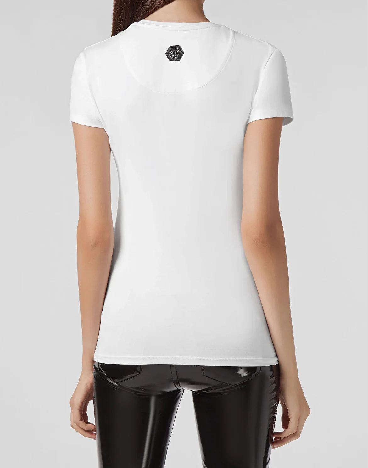 T-shirt Round Neck SS Love Plein, цвет: Белый