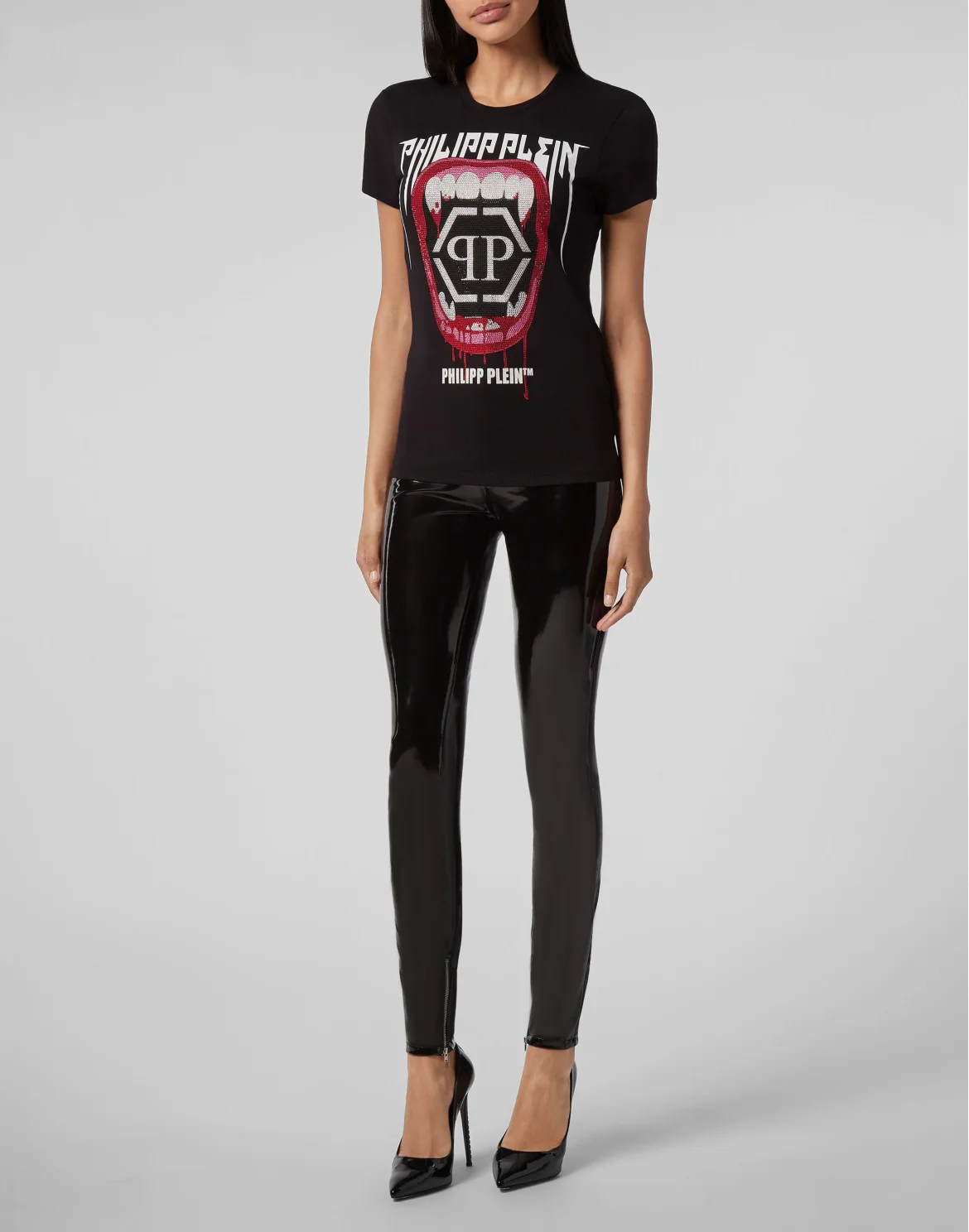 T-shirt Round Neck SS Rock PP, цвет: Черный