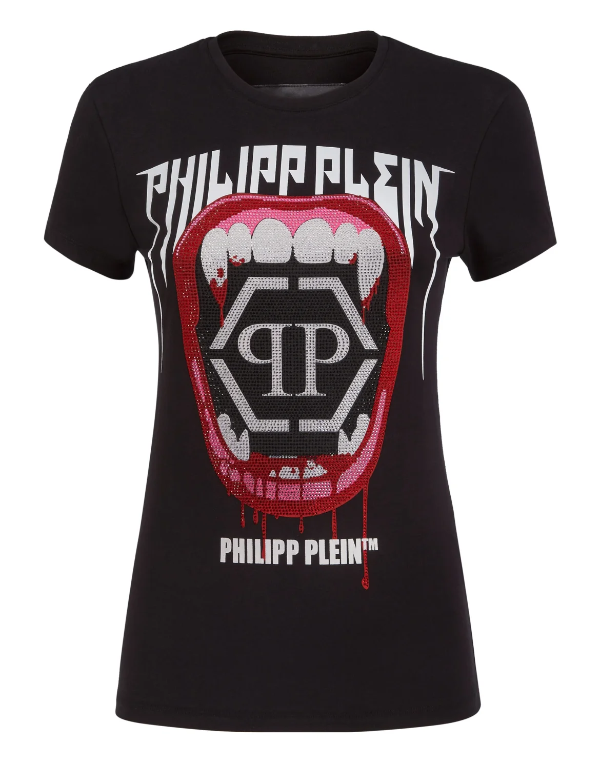 T-shirt Round Neck SS Rock PP, цвет: Черный