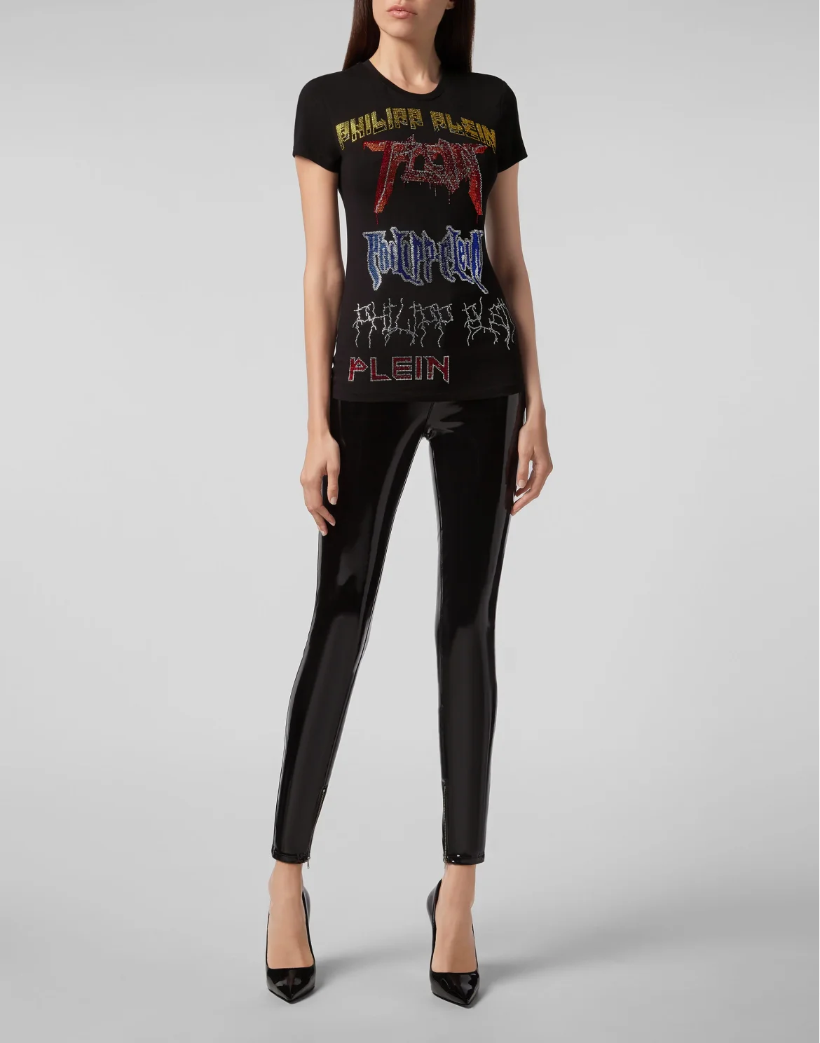T-shirt Round Neck SS Rock PP, цвет: Черный