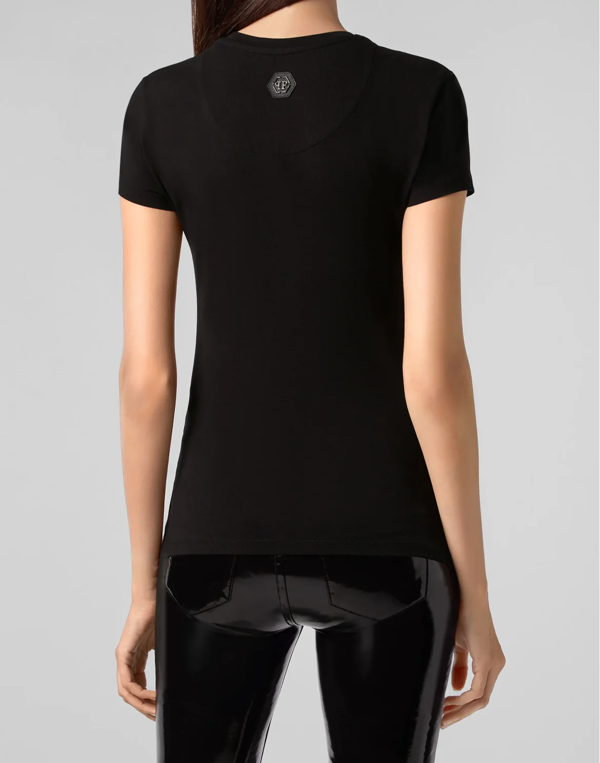 T-shirt Round Neck SS Rock PP, цвет: Черный