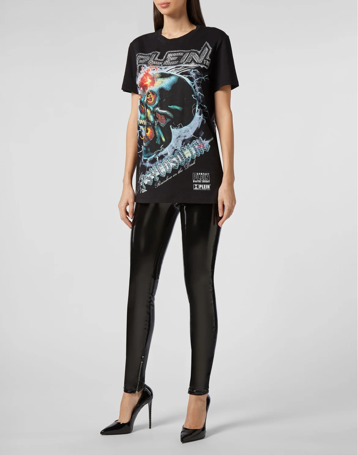 T-shirt Round Neck SS Psychosocial, цвет: Черный