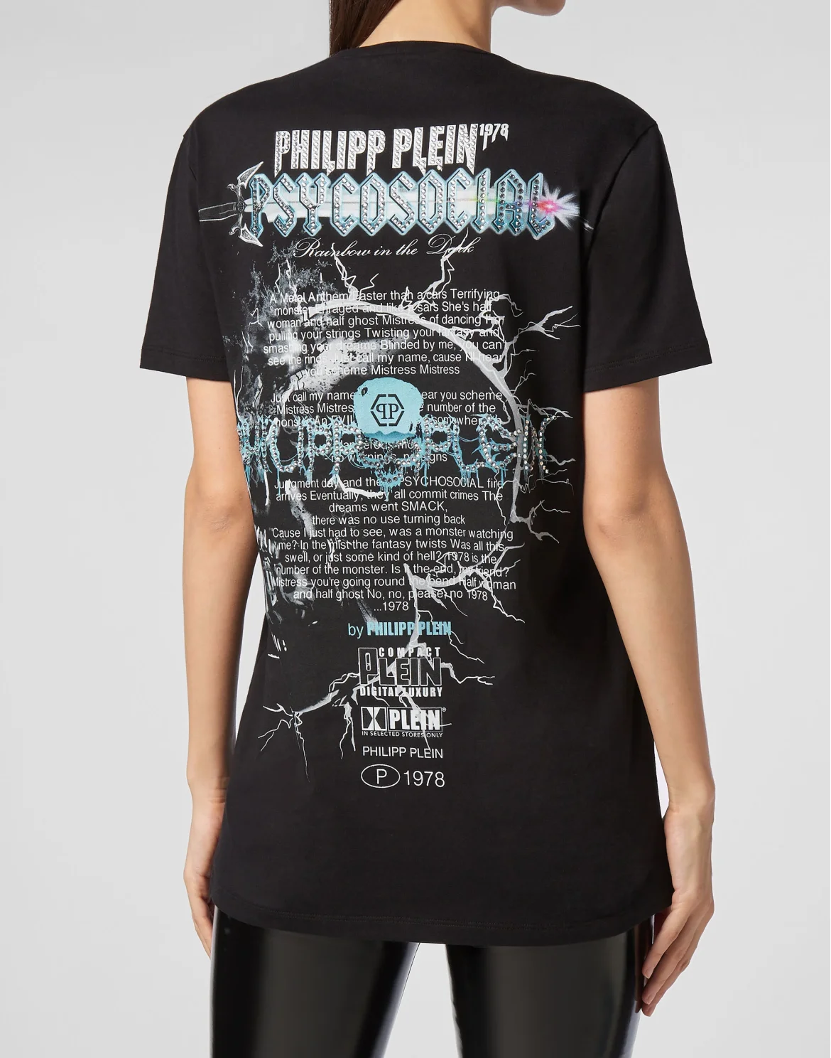 T-shirt Round Neck SS Psychosocial, цвет: Черный