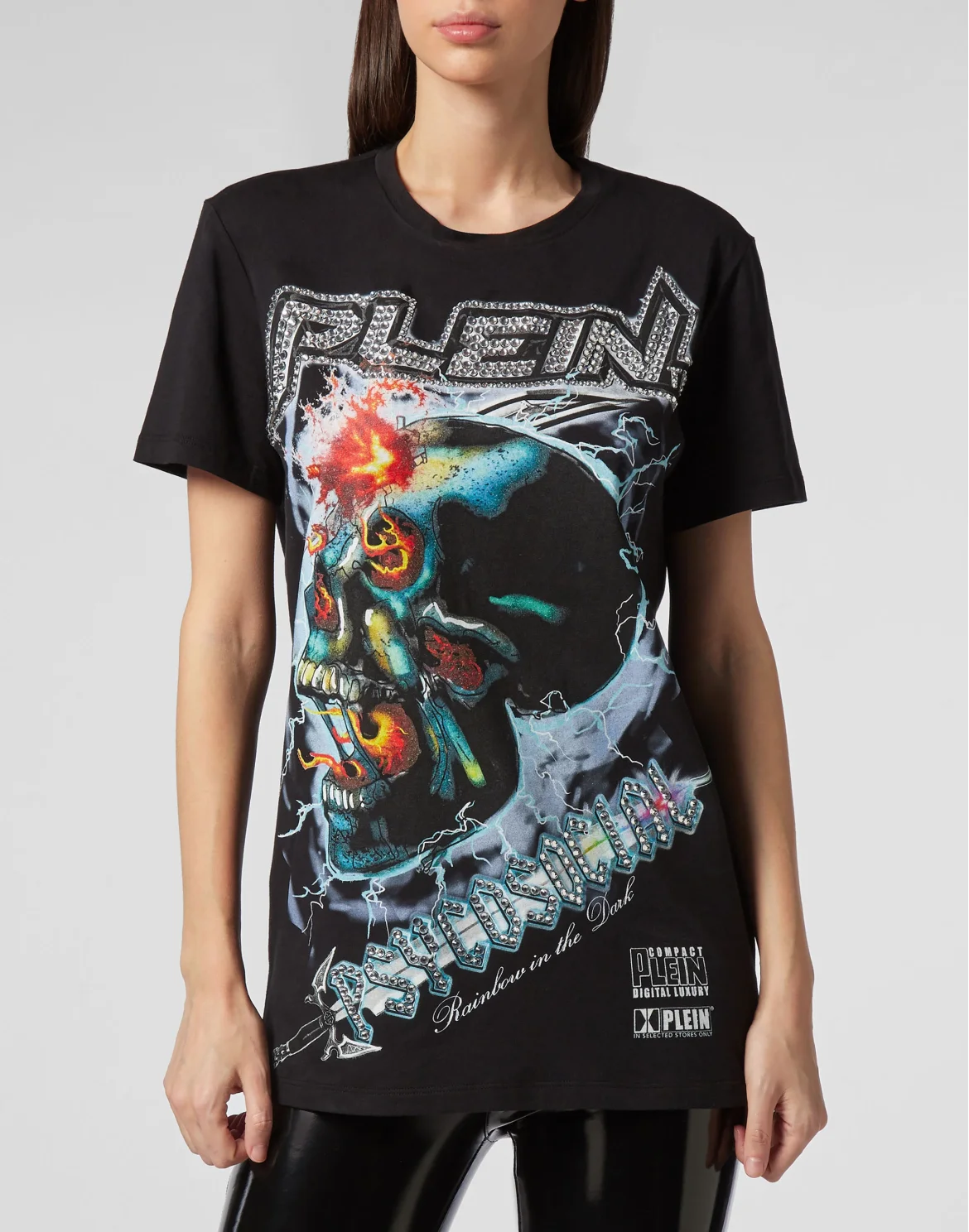 T-shirt Round Neck SS Psychosocial, цвет: Черный