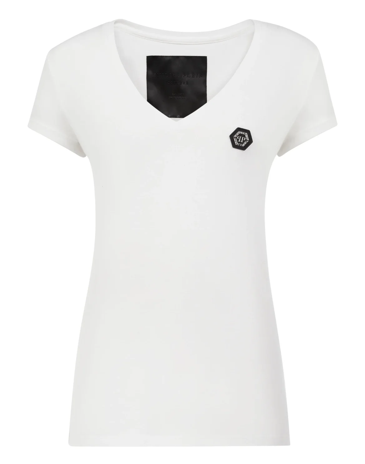T-shirt V-Neck SS, цвет: Белый