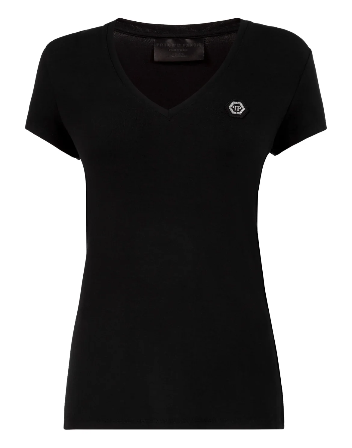 T-shirt V-Neck SS, цвет: Черный