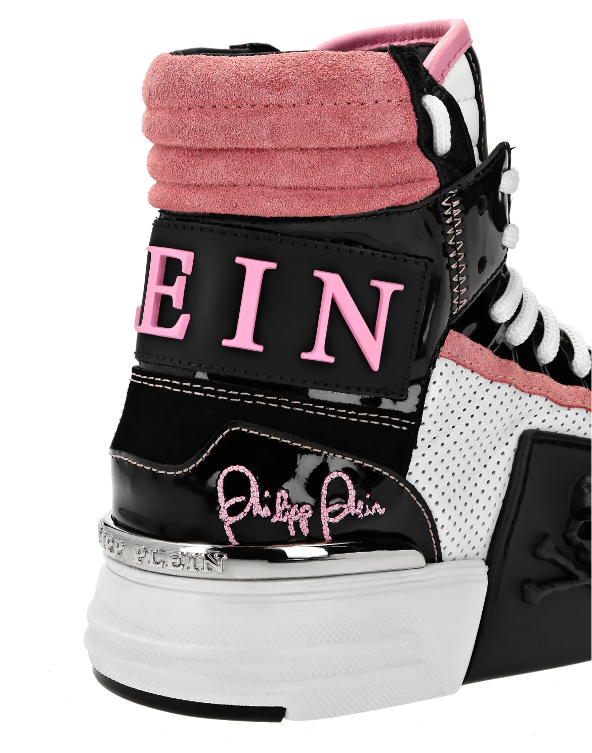 Hi-Top Sneakers Skull, цвет: Розовый