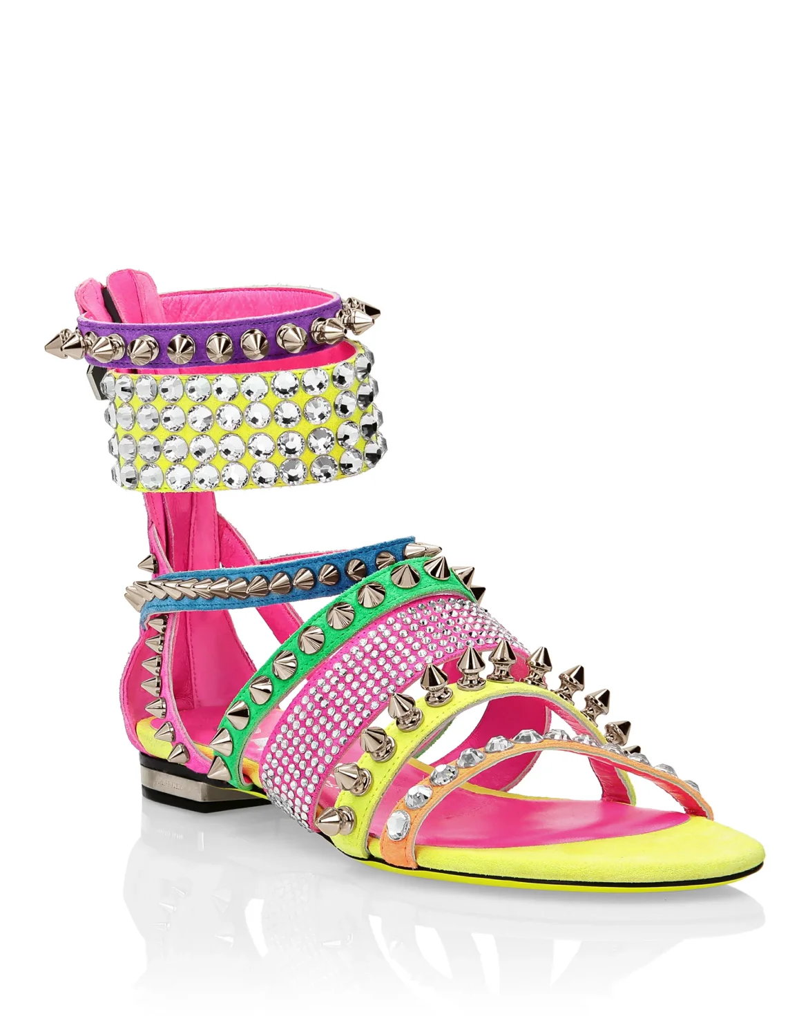Sandals Flat, цвет: Мультиколор