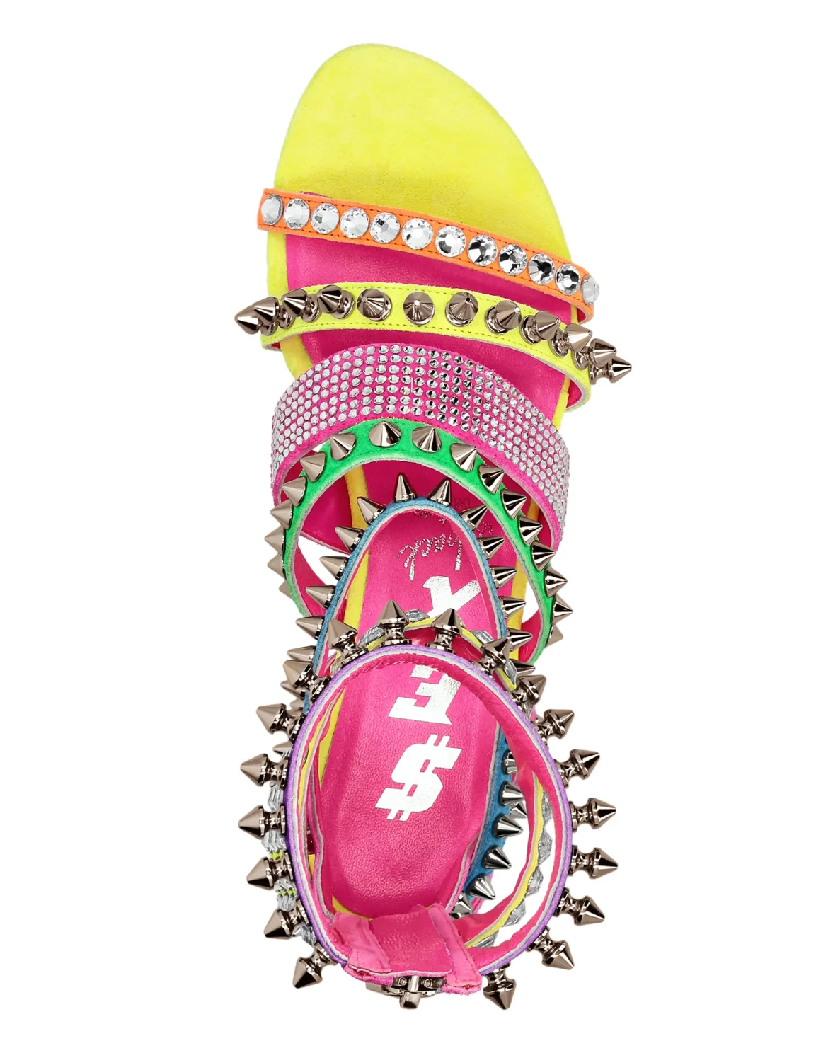 Sandals Flat, цвет: Мультиколор
