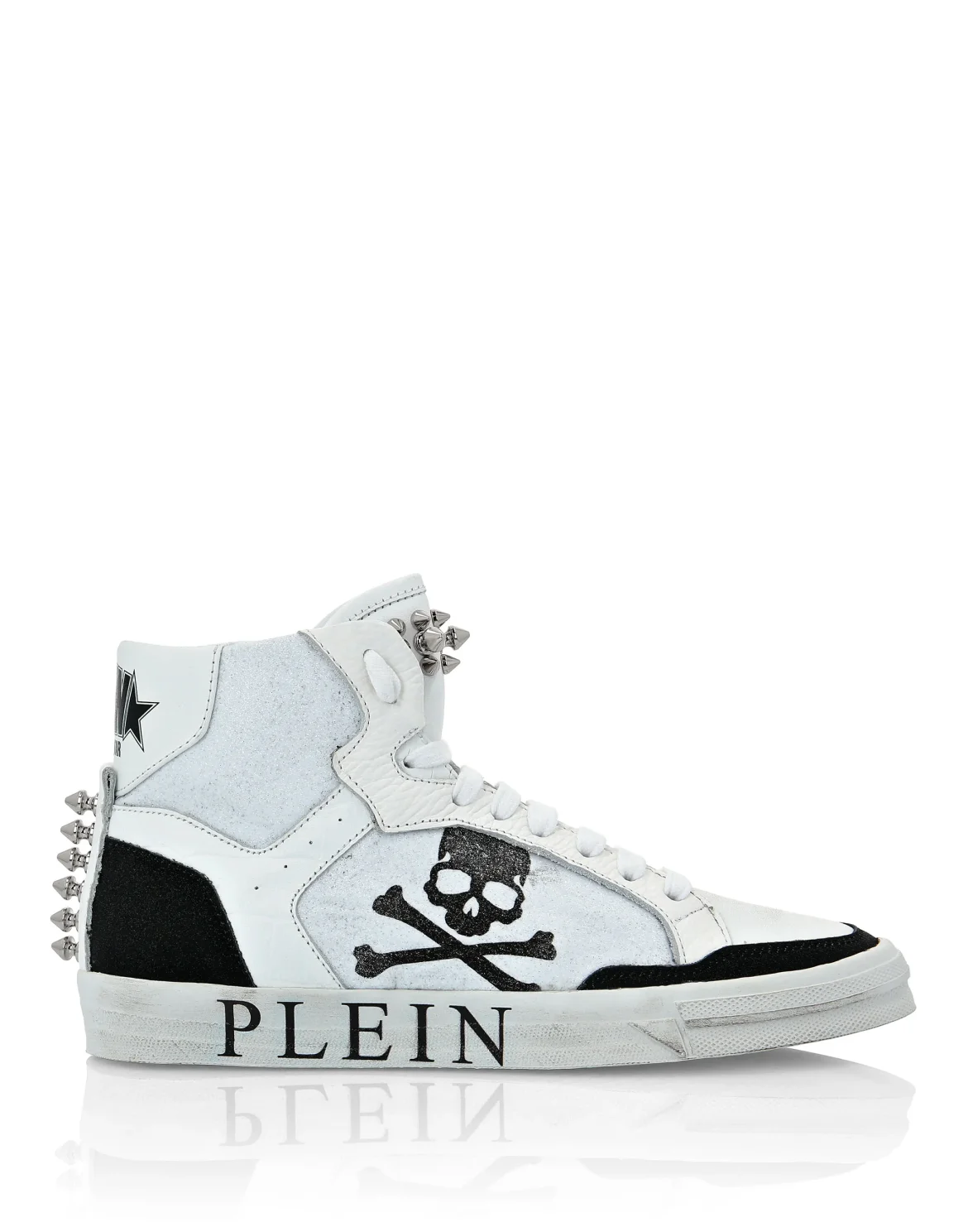 Hi-Top Sneakers Retrokickz TM Plein Star, цвет: Белый