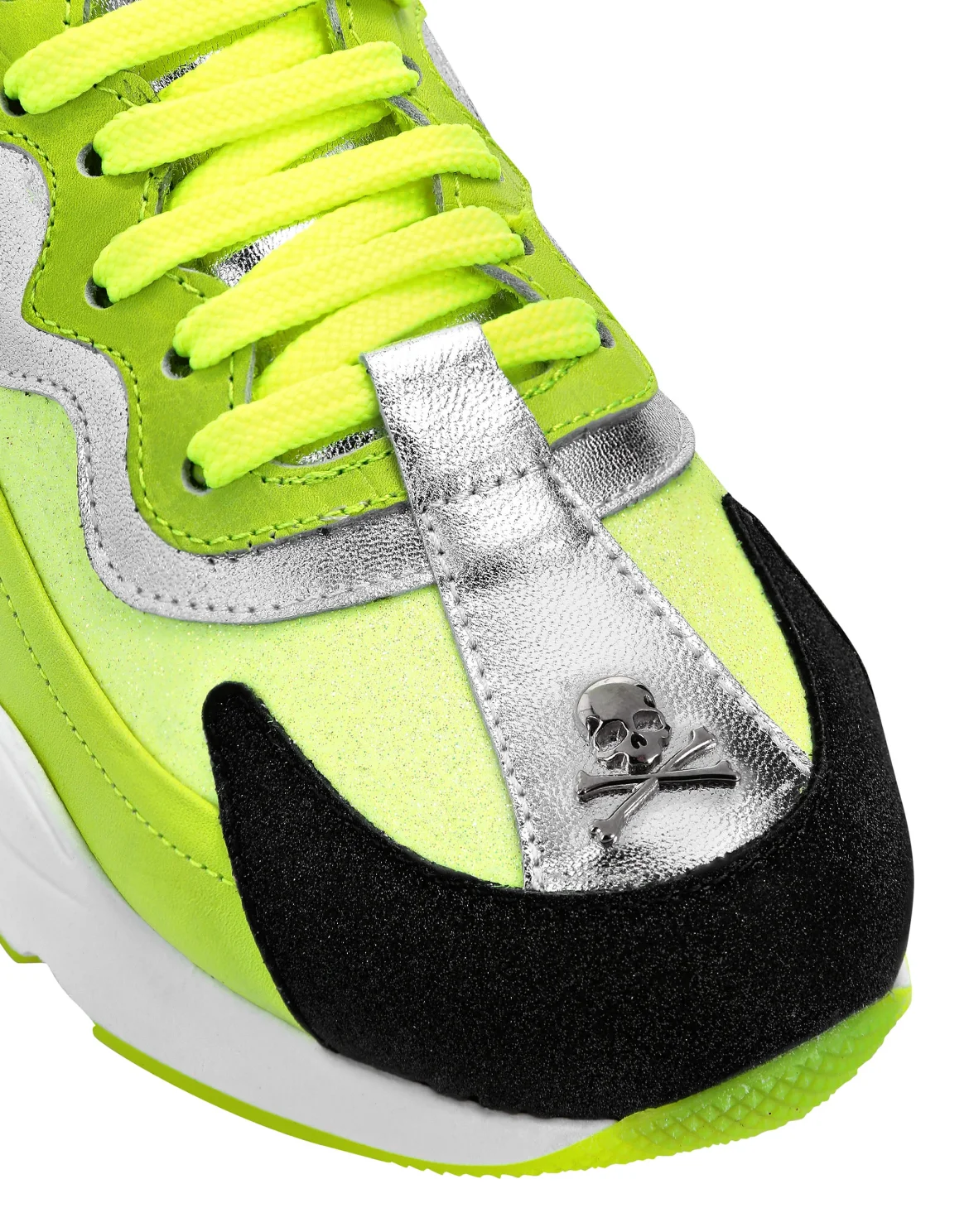Lo-Top Sneakers Skull, цвет: Желтый