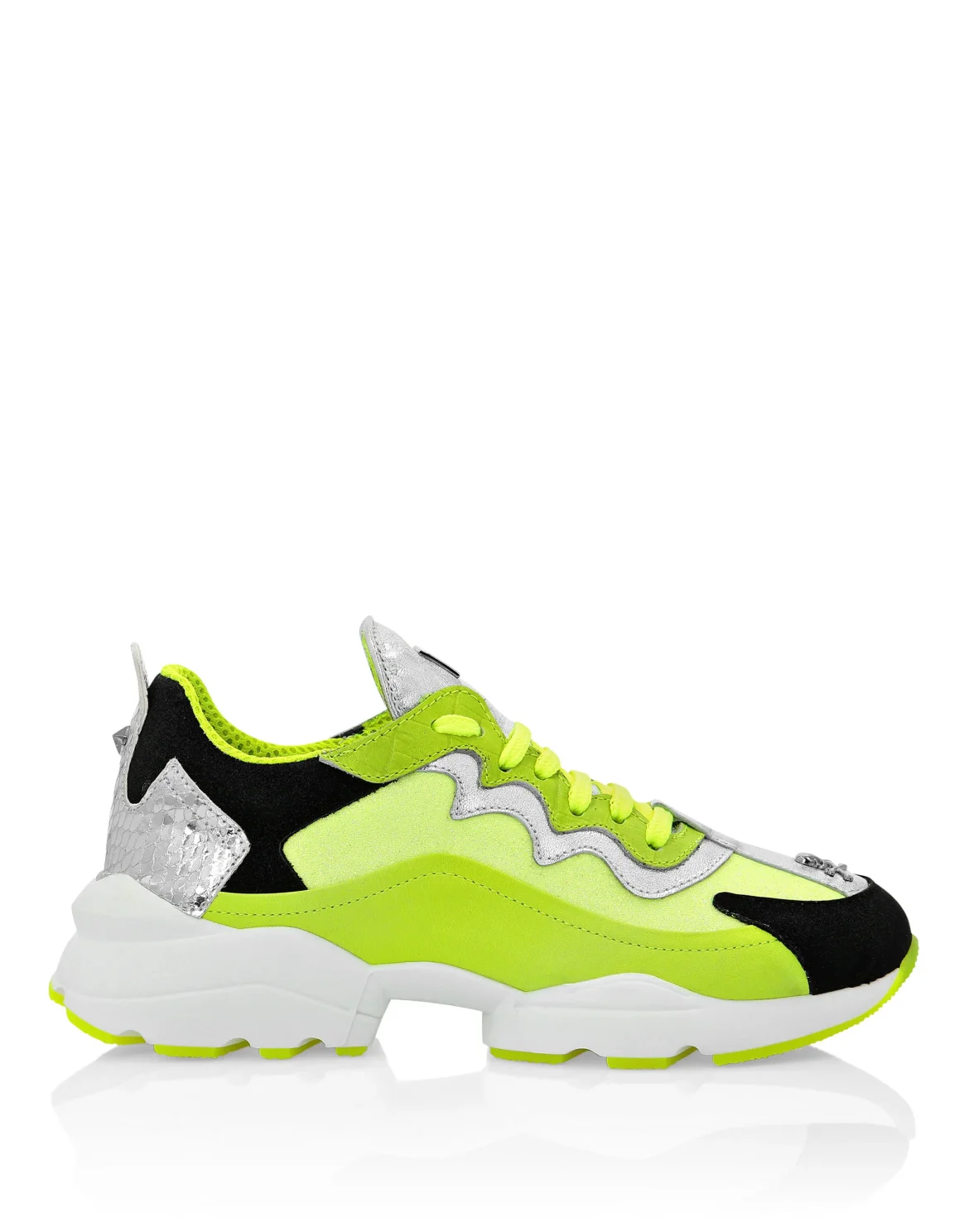 Lo-Top Sneakers Skull, цвет: Желтый