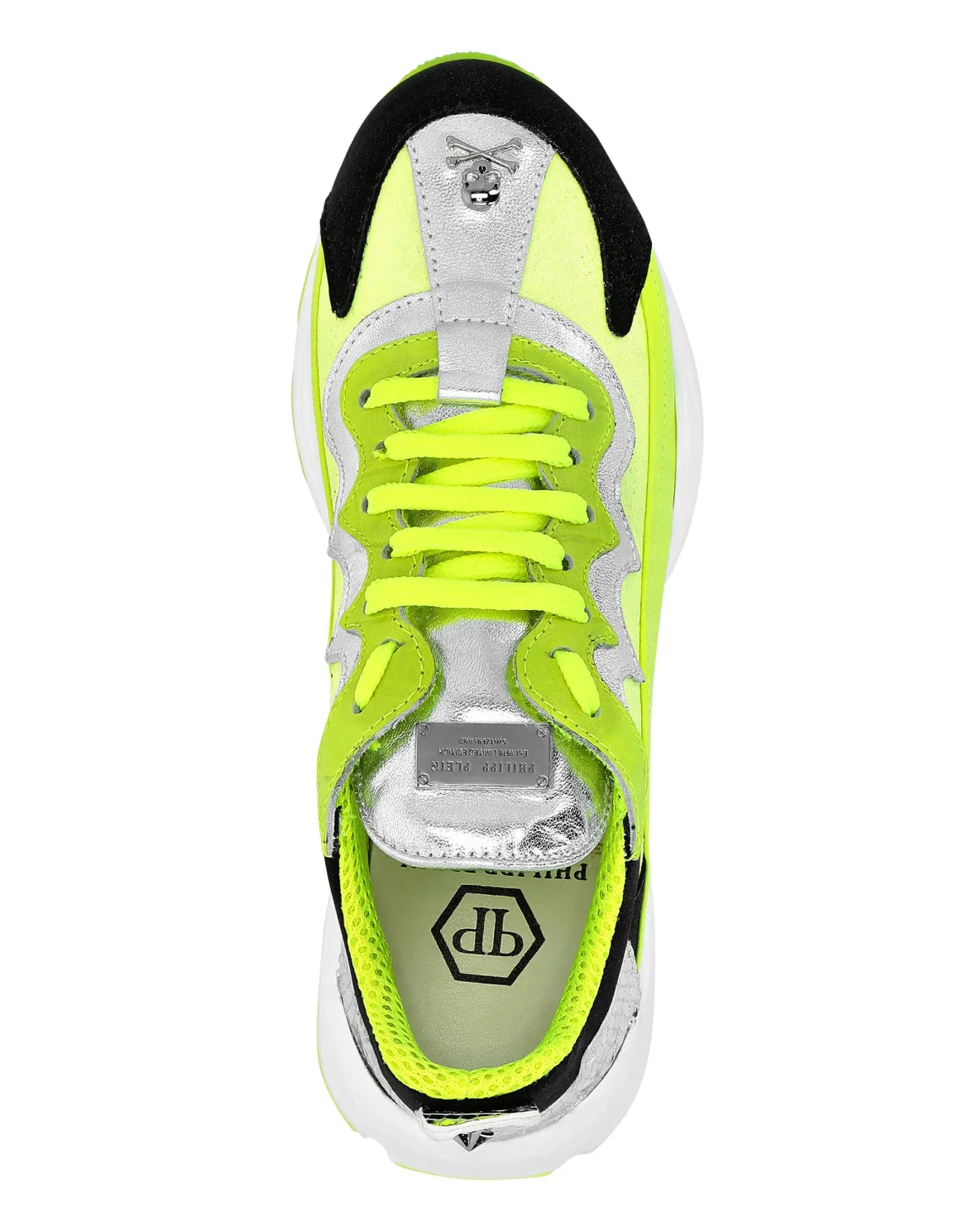 Lo-Top Sneakers Skull, цвет: Желтый
