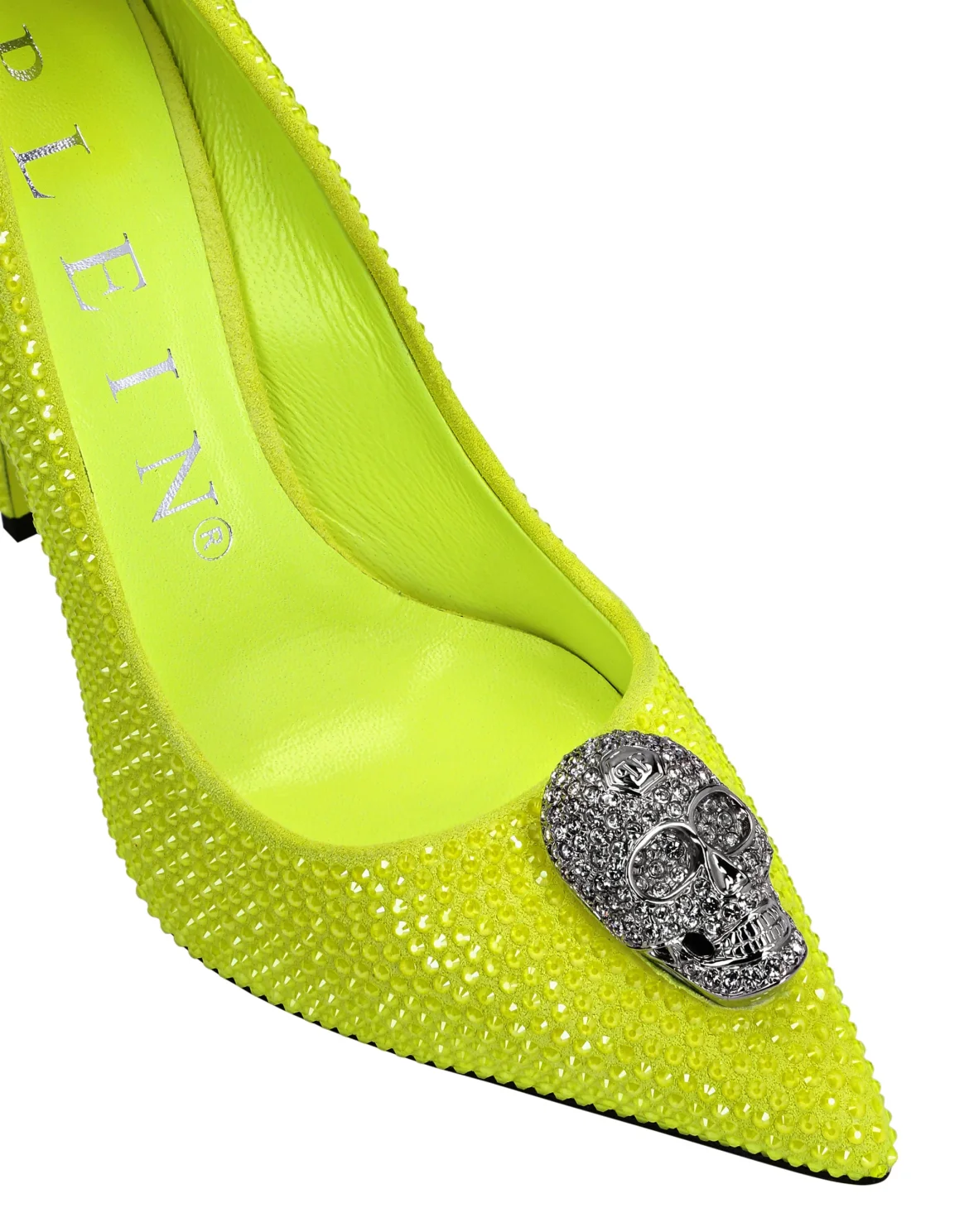 Decollete Hi-Heels Skull, цвет: Желтый