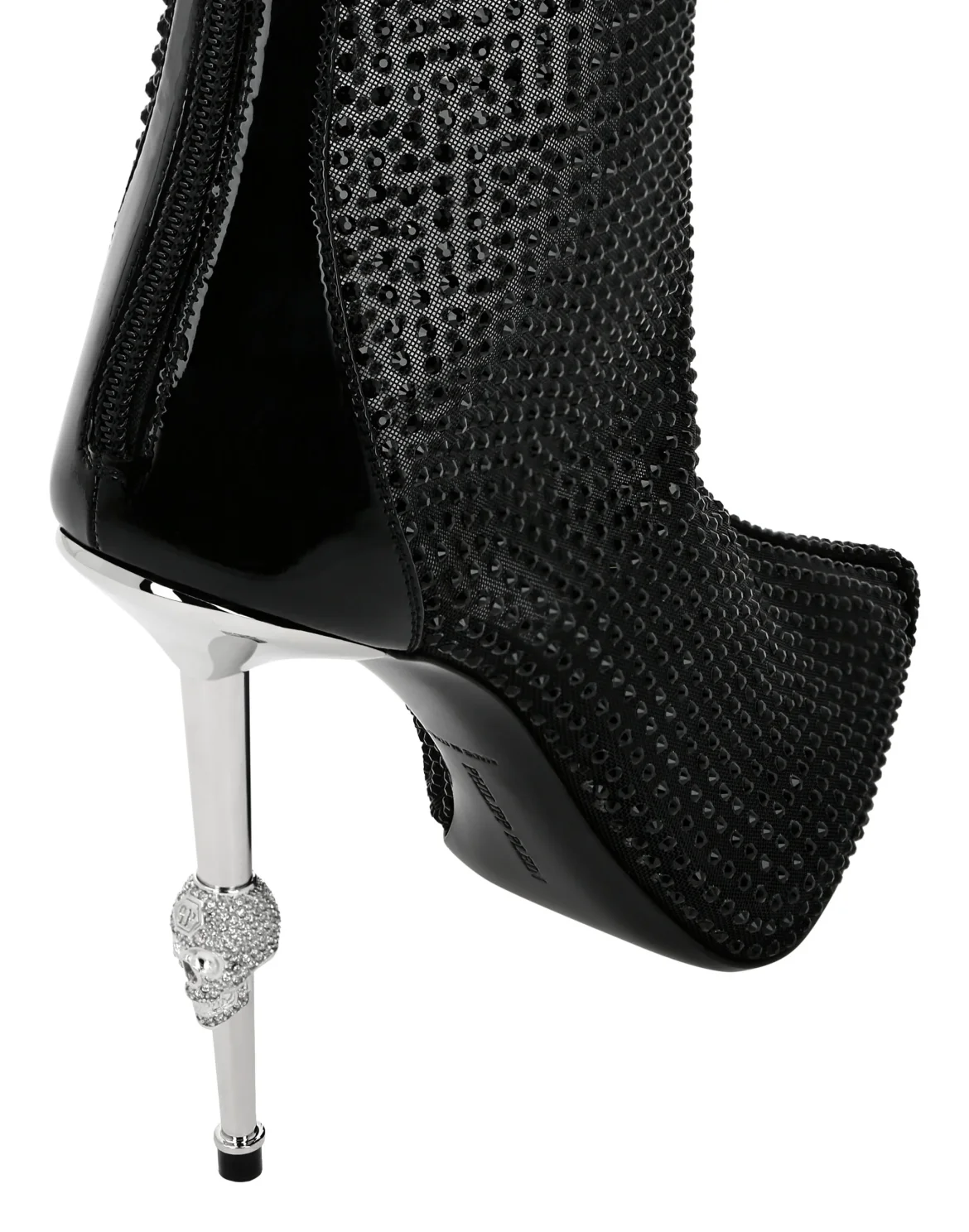 bootie high heels Crystal, цвет: Черный