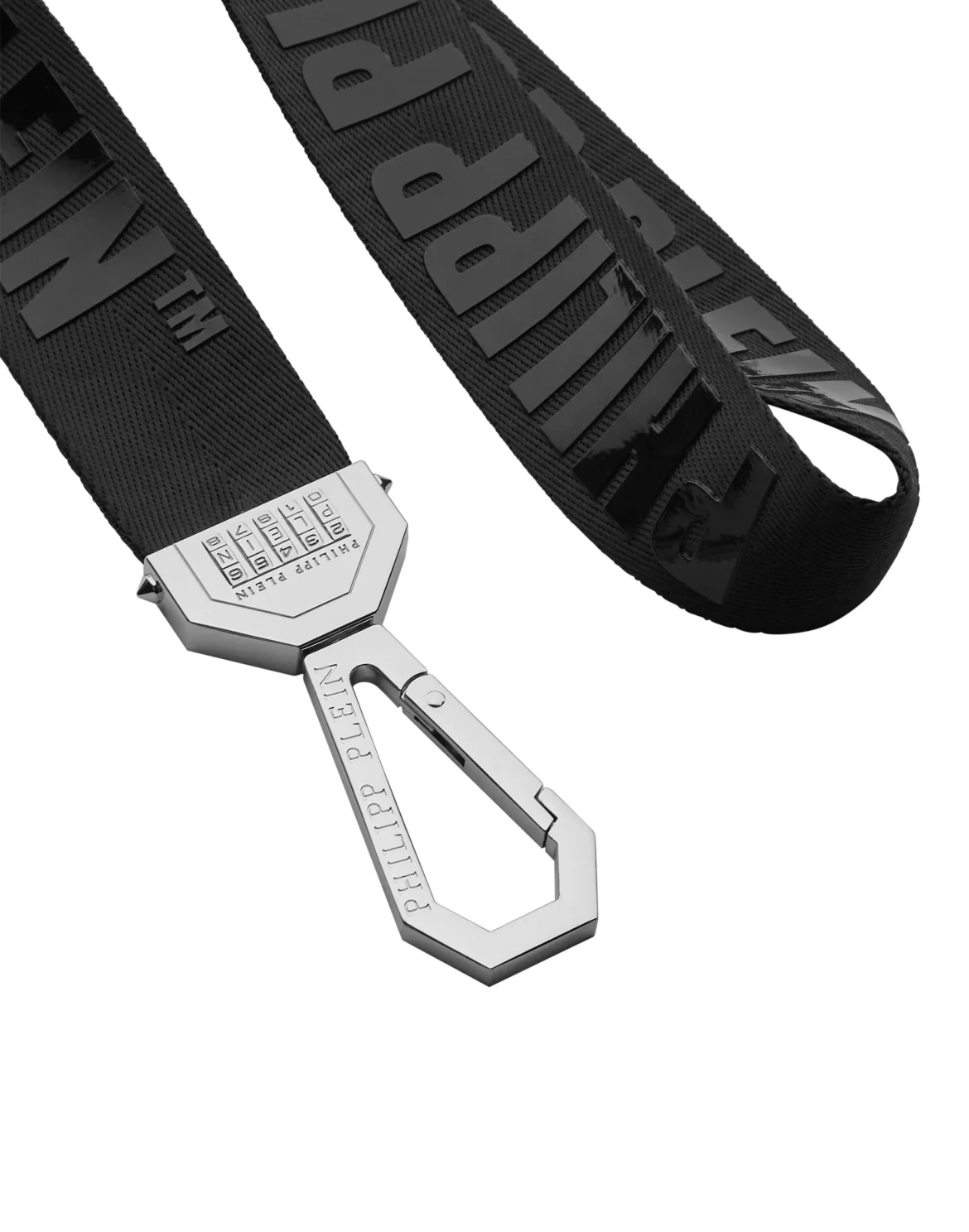 Nylon Key Chains Philipp Plein TM, цвет: Черный