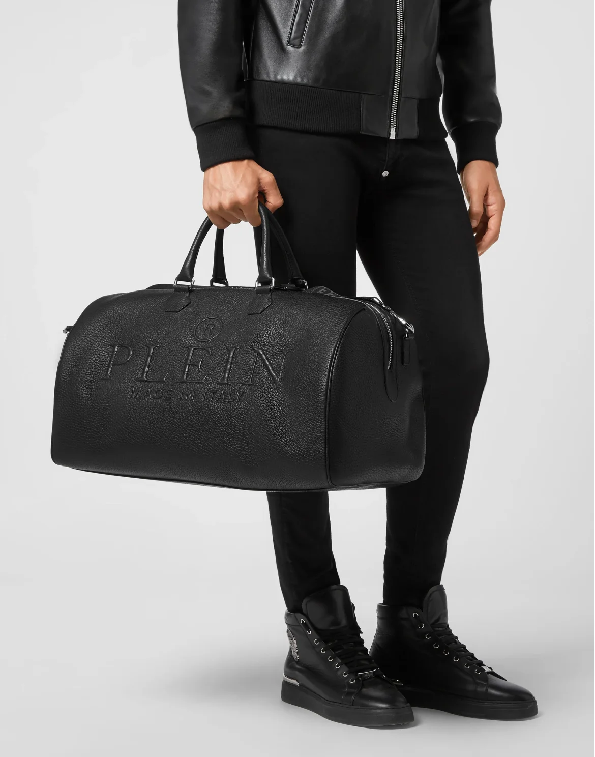 Handle bag Iconic Plein, цвет: Черный