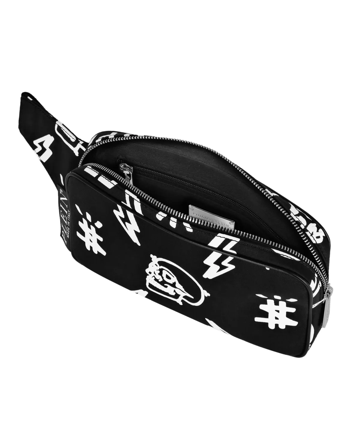Nylon Fenny Pack Iconic Plein, цвет: Черный
