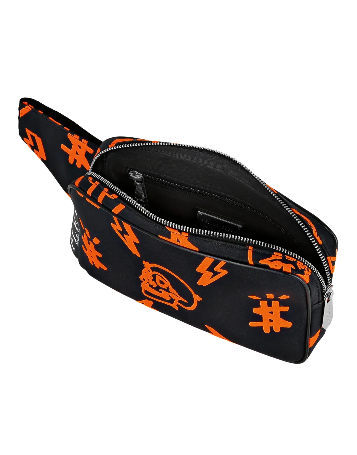 Nylon Fenny Pack Iconic Plein, цвет: Черный