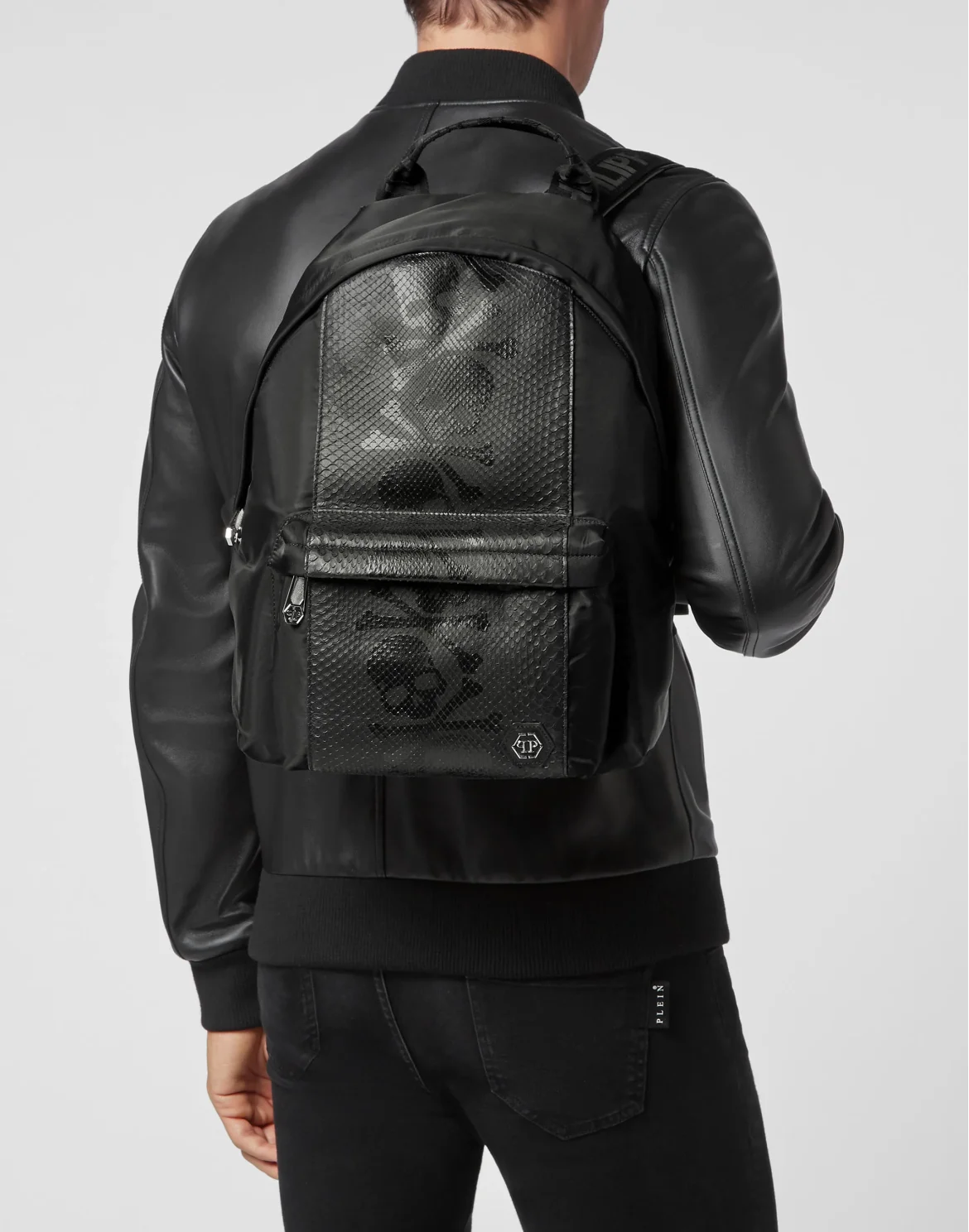 Python Backpack Nylon Insert Luxury, цвет: Черный