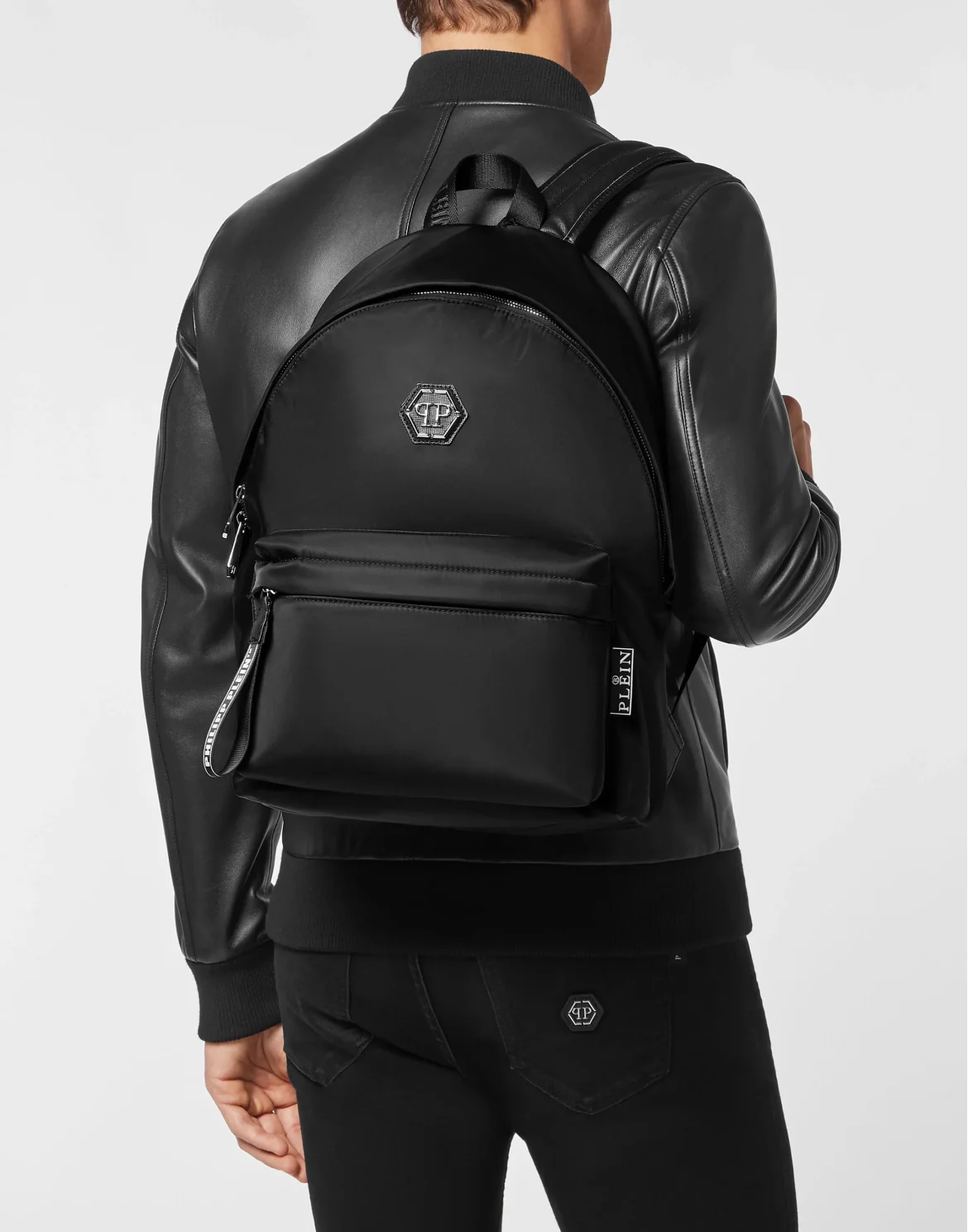 Backpack Philipp Plein TM, цвет: Черный