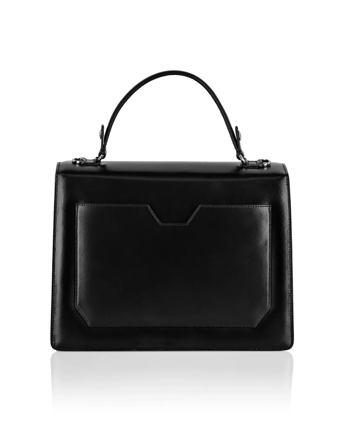 Large Handle Bag Superheroine, цвет: Черный