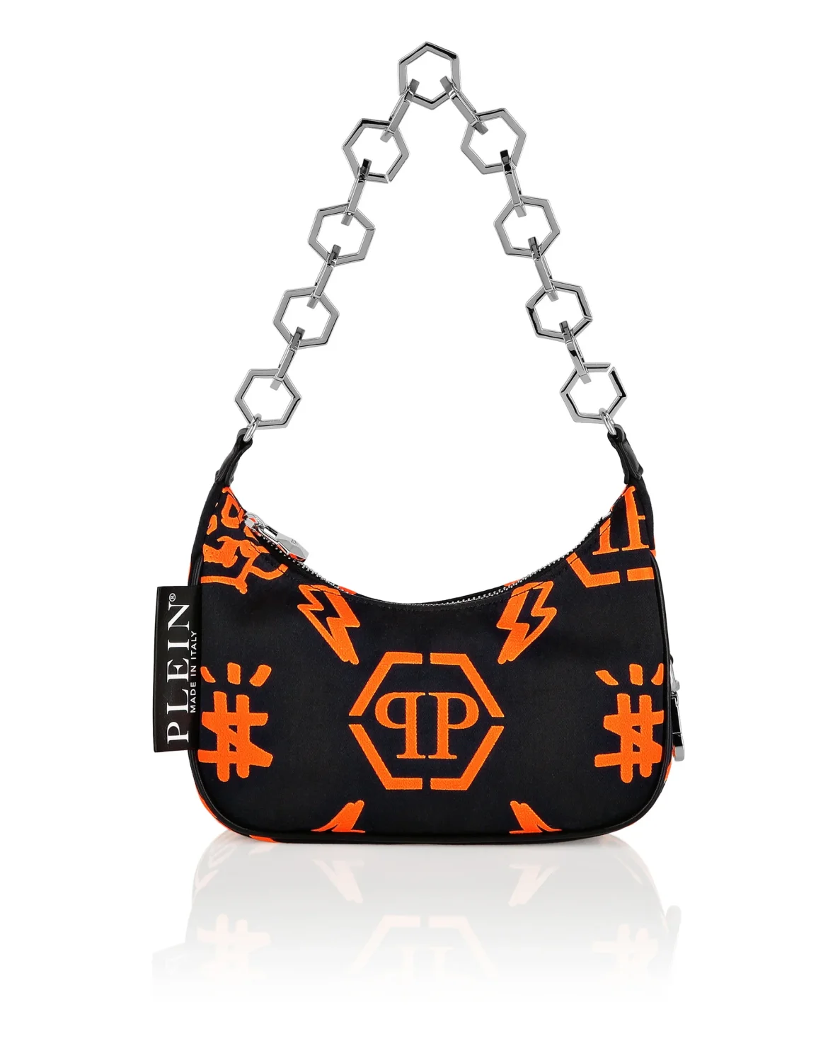Nylon Shoulder Bag Monogram, цвет: Черный