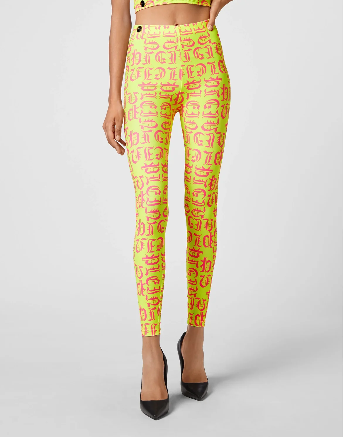Leggings Gothic Plein, цвет: Желтый