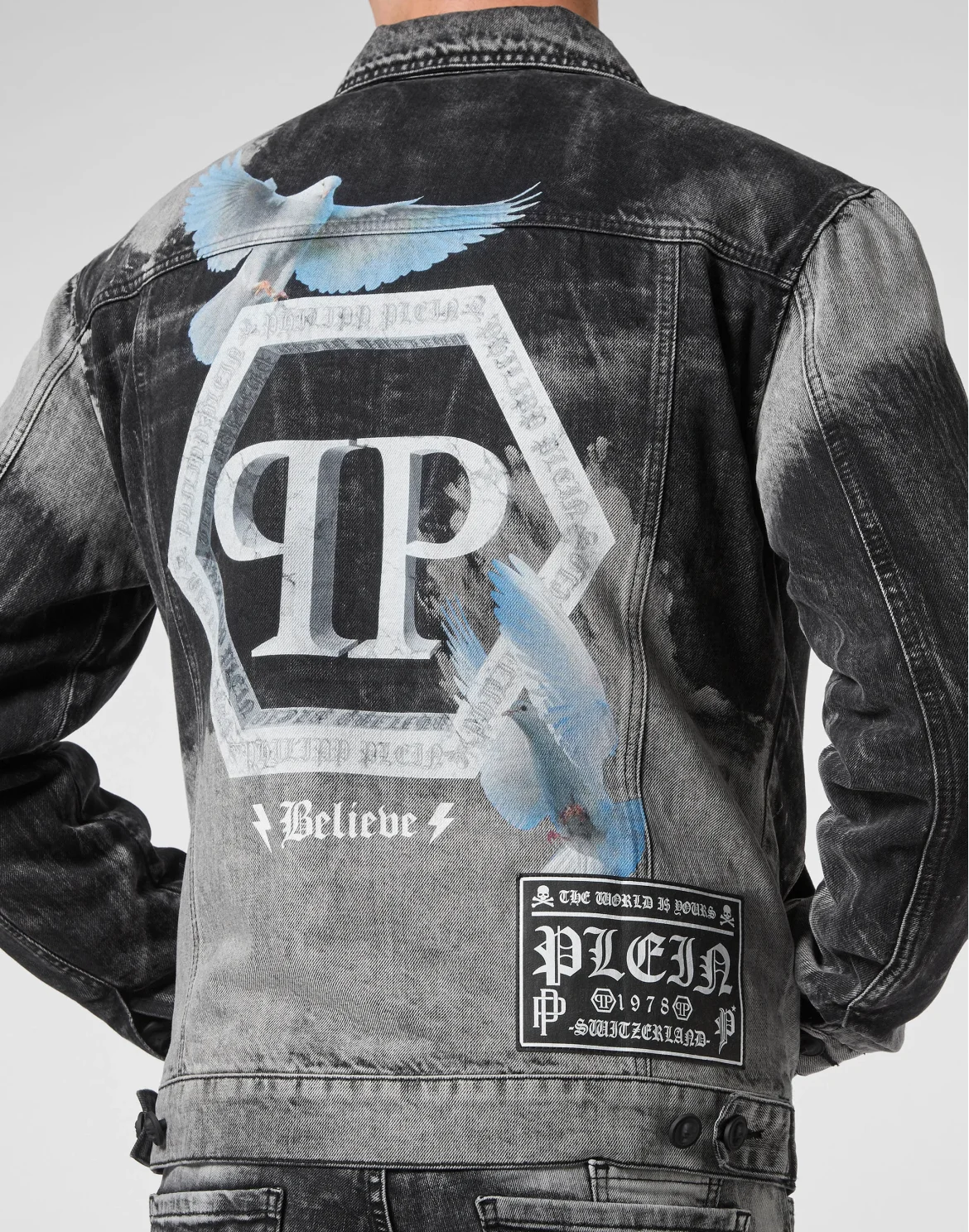 Denim Jacket Bleached, цвет: Белый