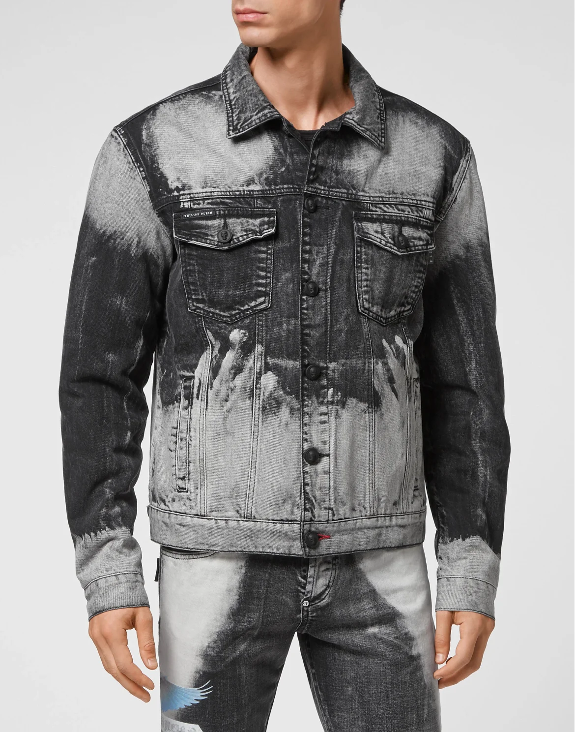 Denim Jacket Bleached, цвет: Белый