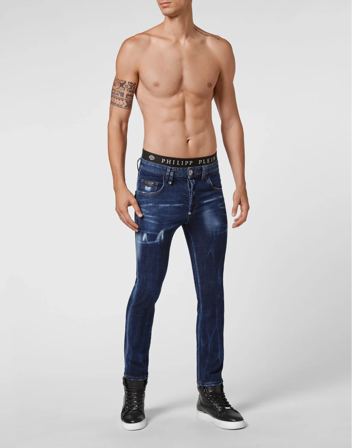 Denim Trousers Skinny, цвет: Синий