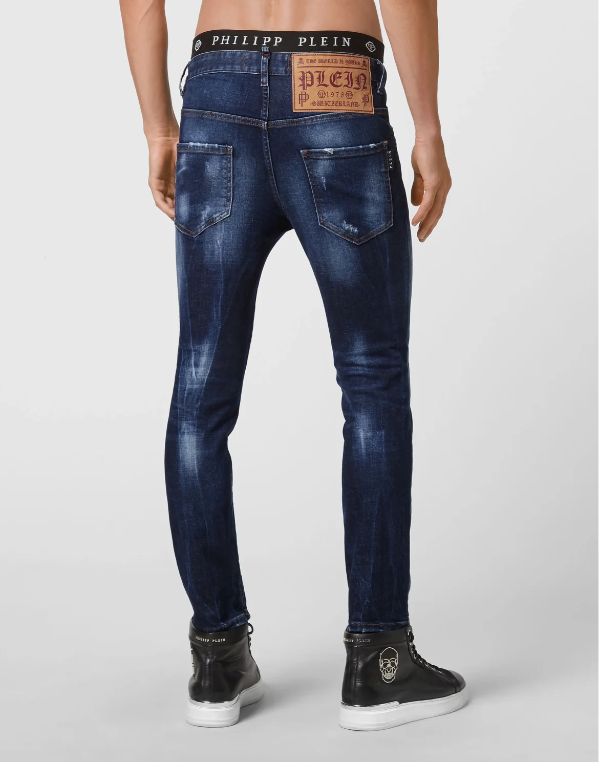 Denim Trousers Skinny, цвет: Синий