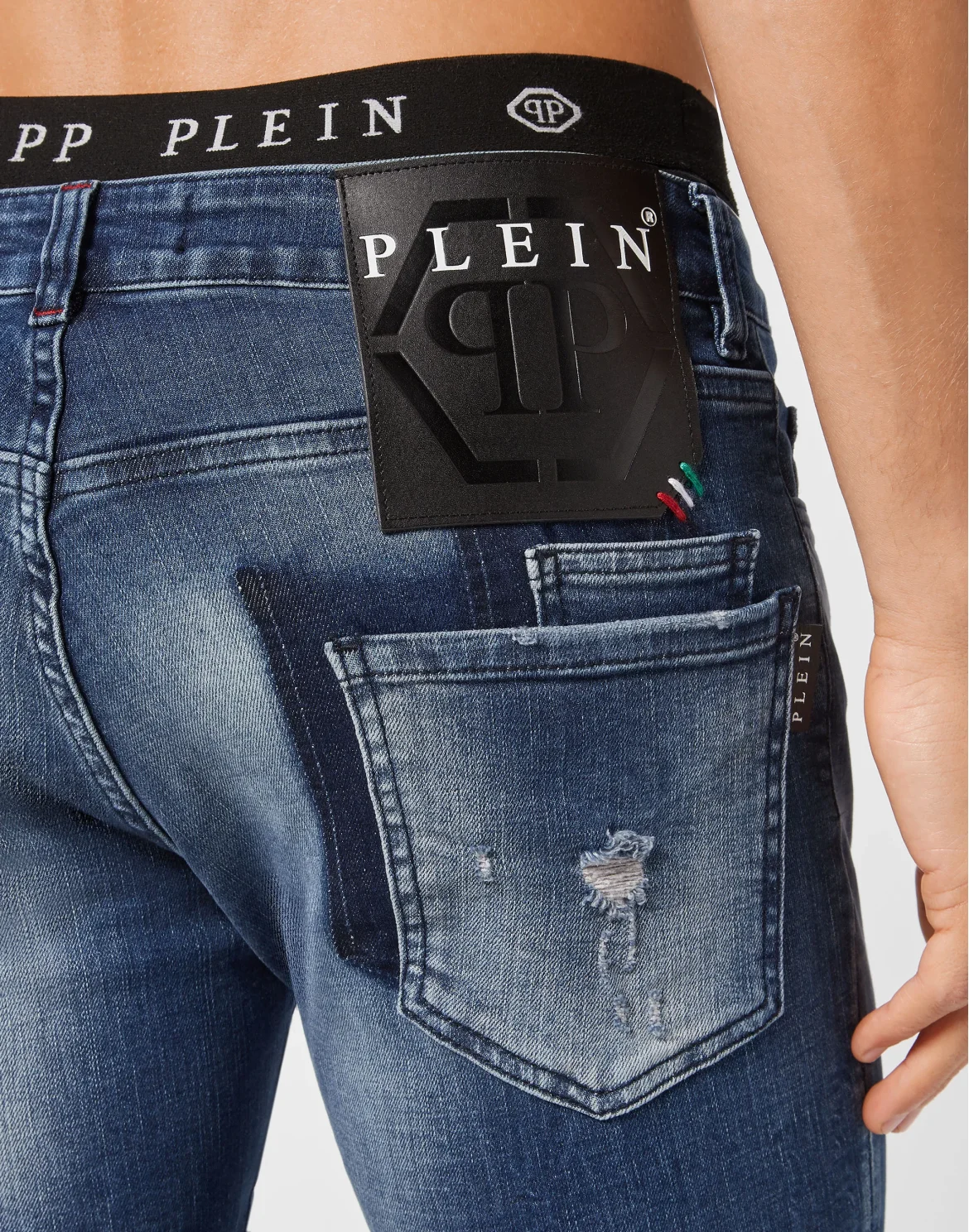 Denim Trousers Super Straight Cut, цвет: Синий