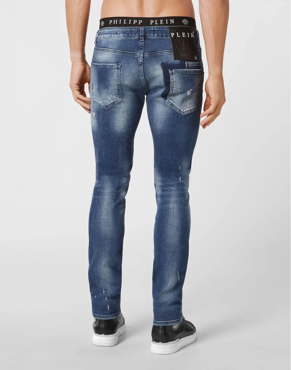 Denim Trousers Super Straight Cut, цвет: Синий