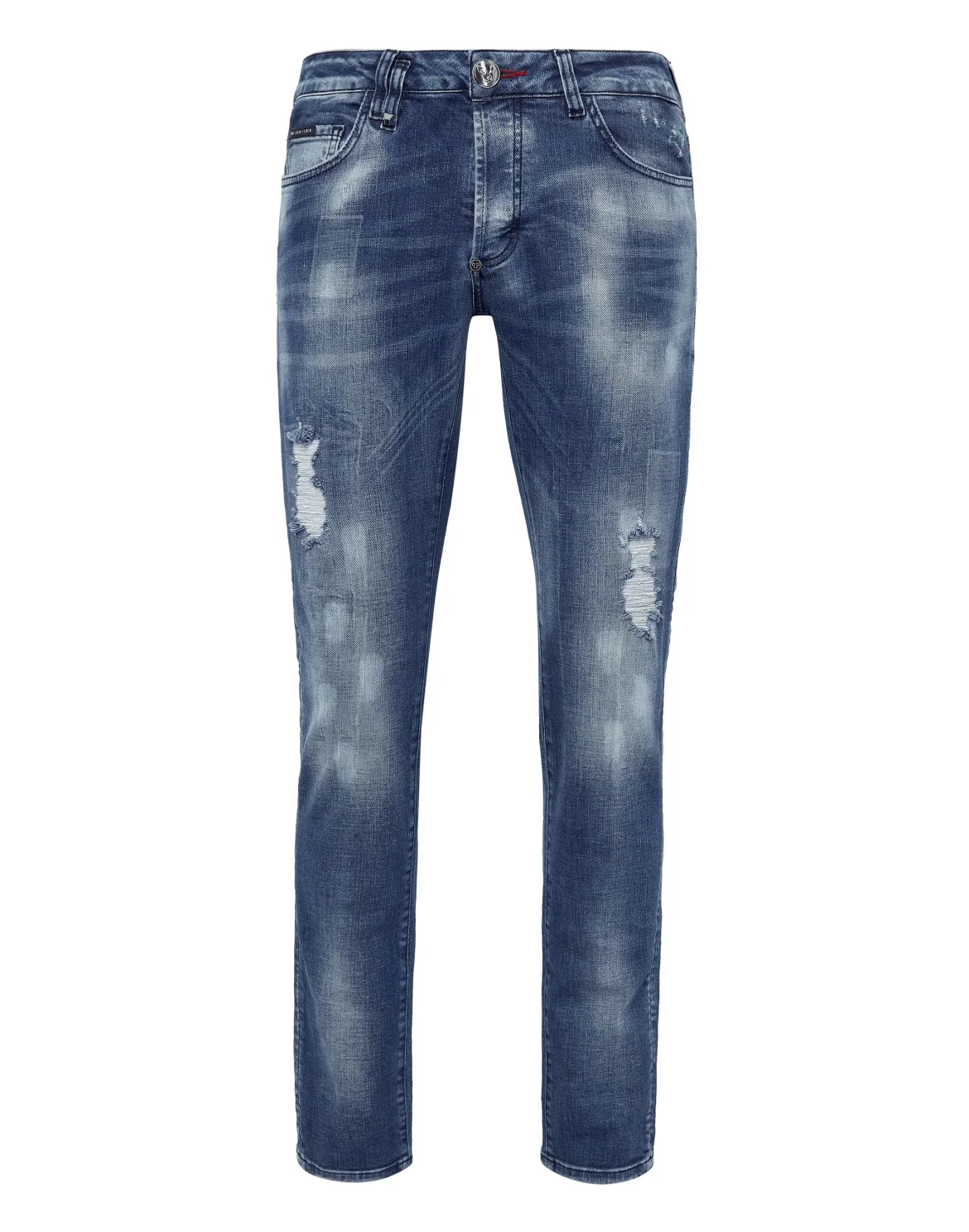 Denim Trousers Super Straight Cut, цвет: Синий