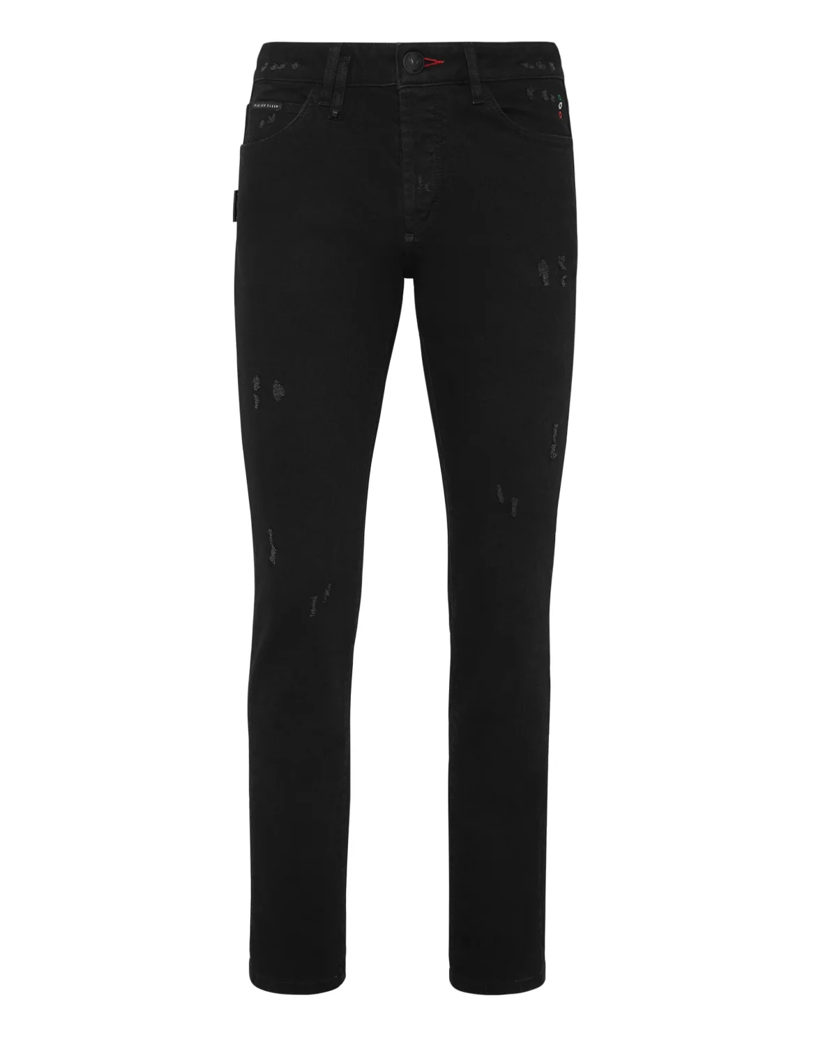Denim Trousers Super Straight Cut, цвет: Черный