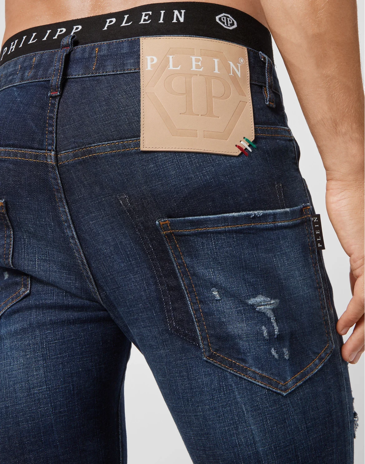 Denim Trousers Skinny, цвет: Синий