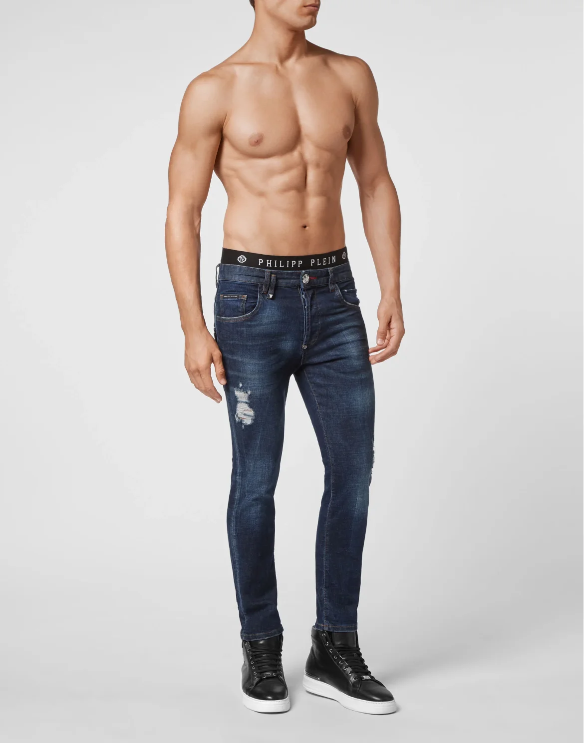 Denim Trousers Skinny, цвет: Синий